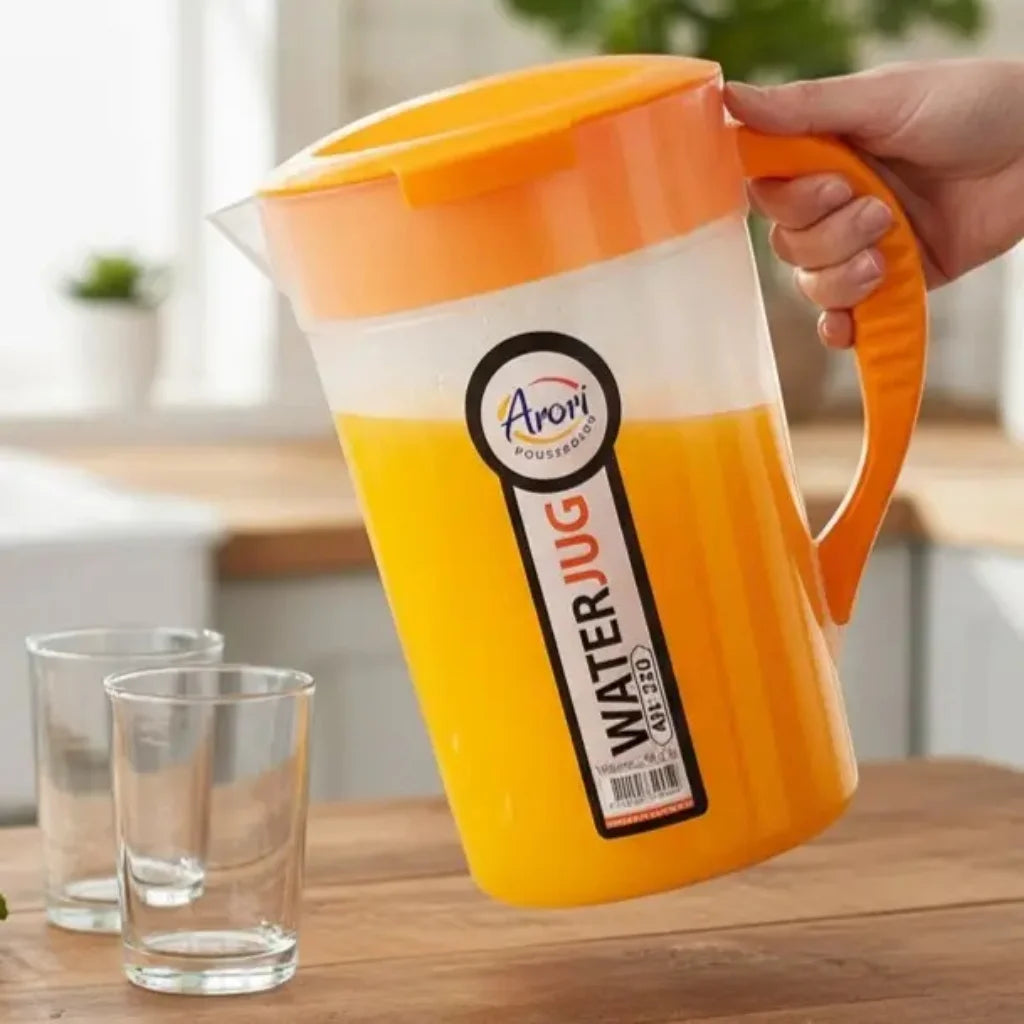 Aroni Household 1.8L Water Jug Pitcher | Durable Kitchen & Dining Server (AH-220)