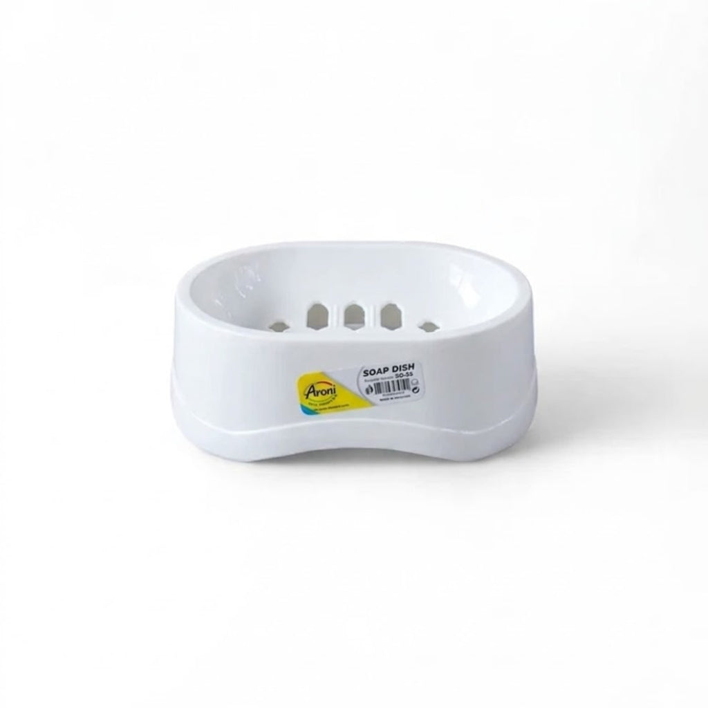 Aroni SD-52 Plastic Soap Dish  – Drainage Design Colorful Bathroom Soap Holder
