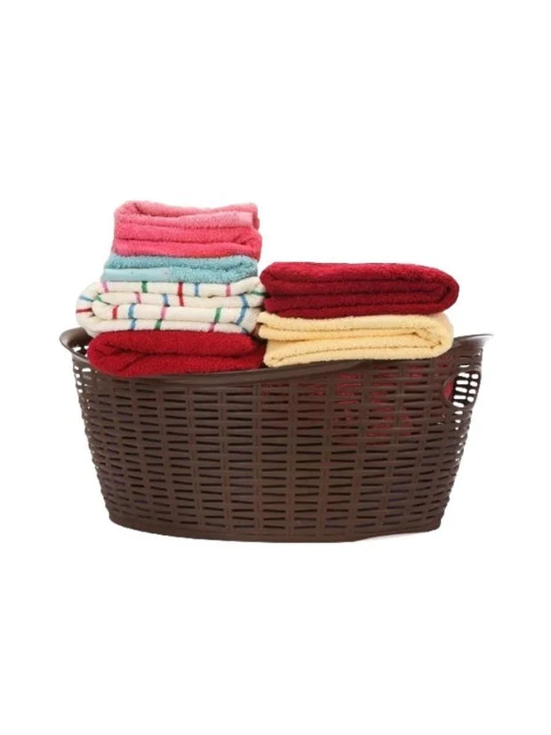 Aroni Premium Rattan-Style Multi Purpose Basket | Kitchen, Laundry & Home Organizer
