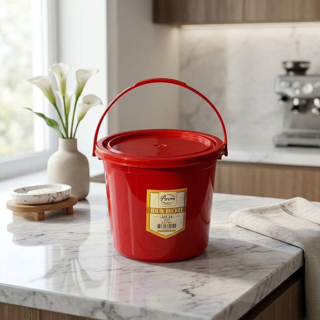 Ideal Bucket – Durable Multi-Purpose Plastic Bucket for Home & Cleaning Use