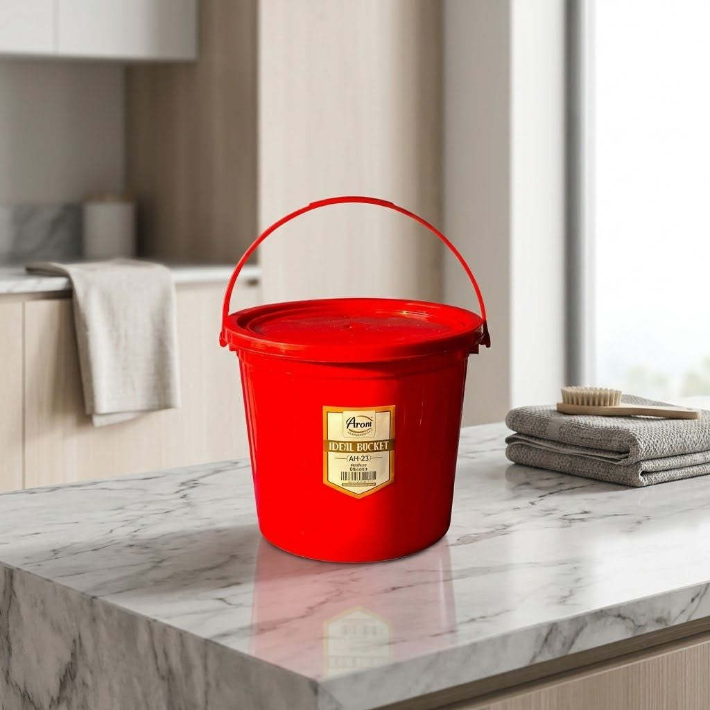 Ideal Bucket – Durable Multi-Purpose Plastic Bucket for Home & Cleaning Use