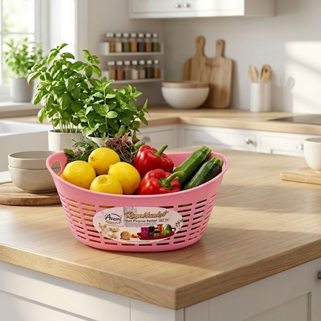 Aroni Royal Nesting Basket Set | Multi Purpose Fruit & Vegetable Organizer