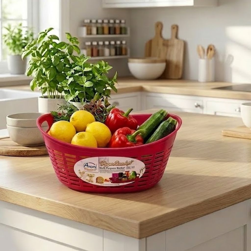 Aroni Royal Nesting Basket Set | Multi Purpose Fruit & Vegetable Organizer