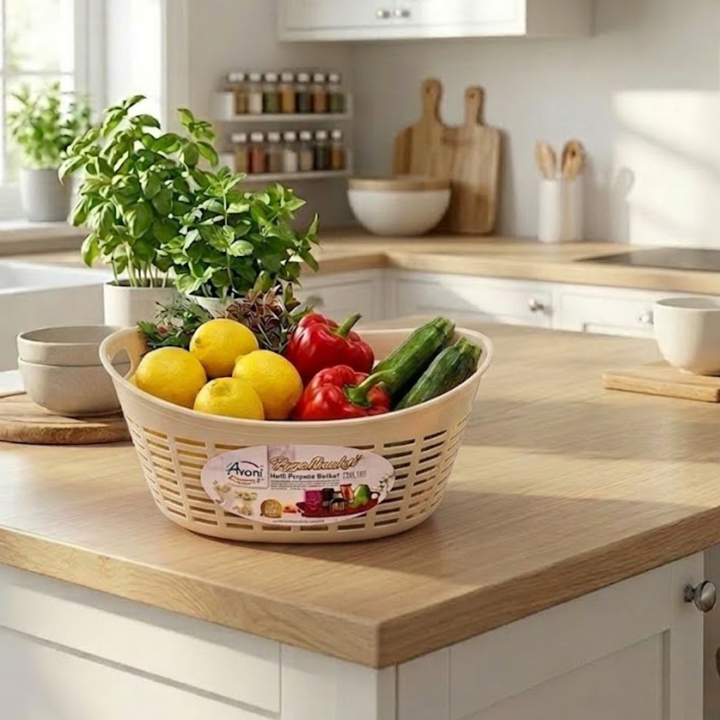 Aroni Royal Nesting Basket Set | Multi Purpose Fruit & Vegetable Organizer