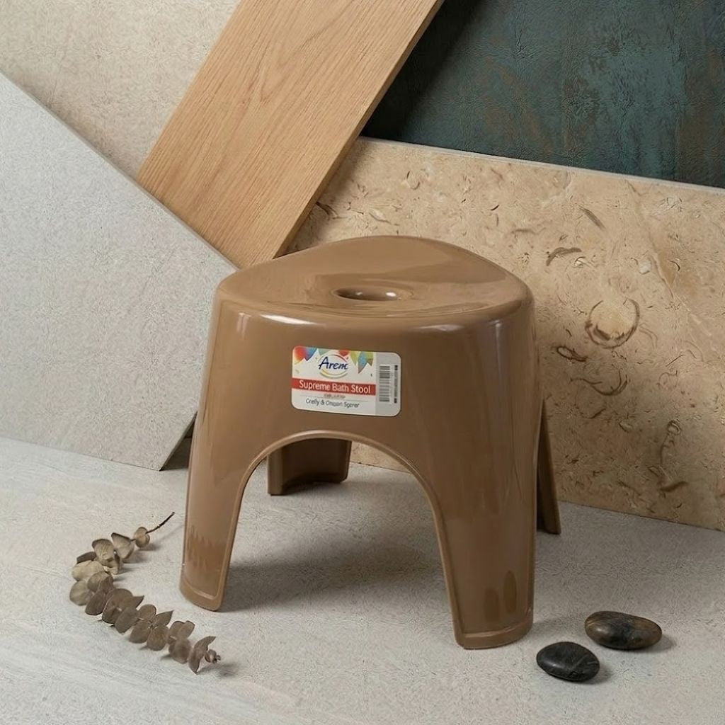 Supreme Plastic Bath Stool – Durable Anti-Slip Bathroom Stool (AH-306)