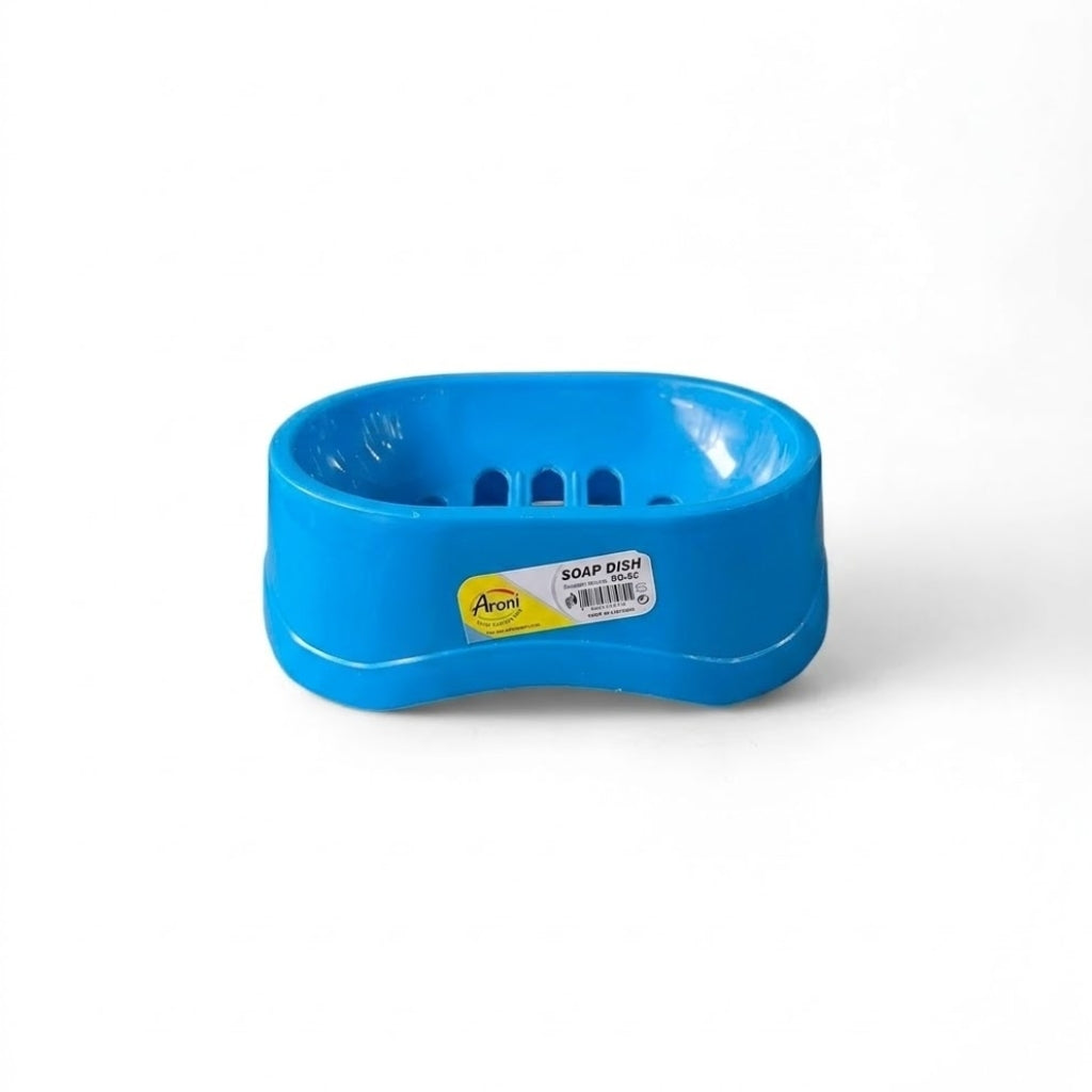 Aroni SD-52 Plastic Soap Dish  – Drainage Design Colorful Bathroom Soap Holder