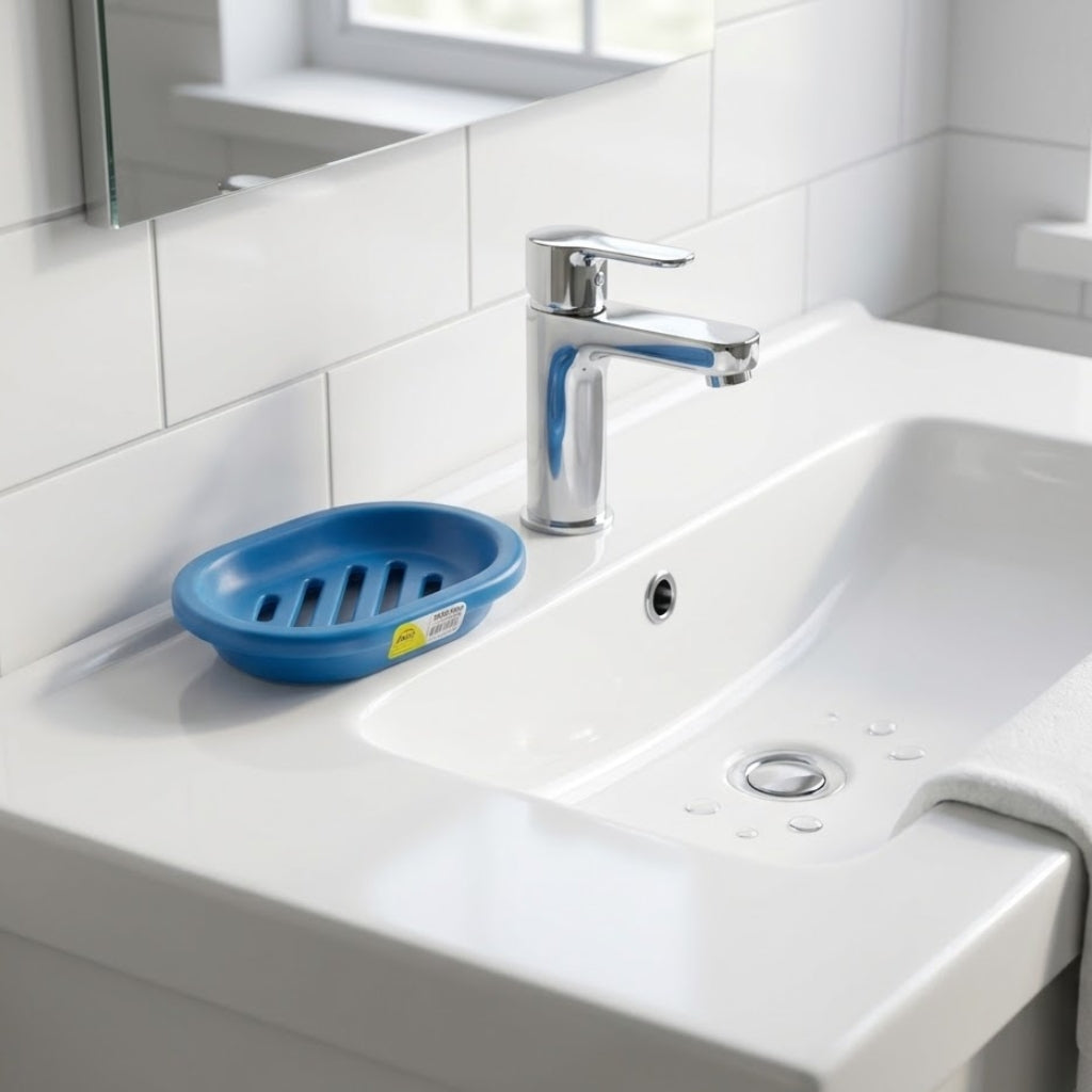 Aroni SD-53 Plastic Soap Dish Tray (Pack of 2) – Colorful Drainage Bathroom Soap Holder