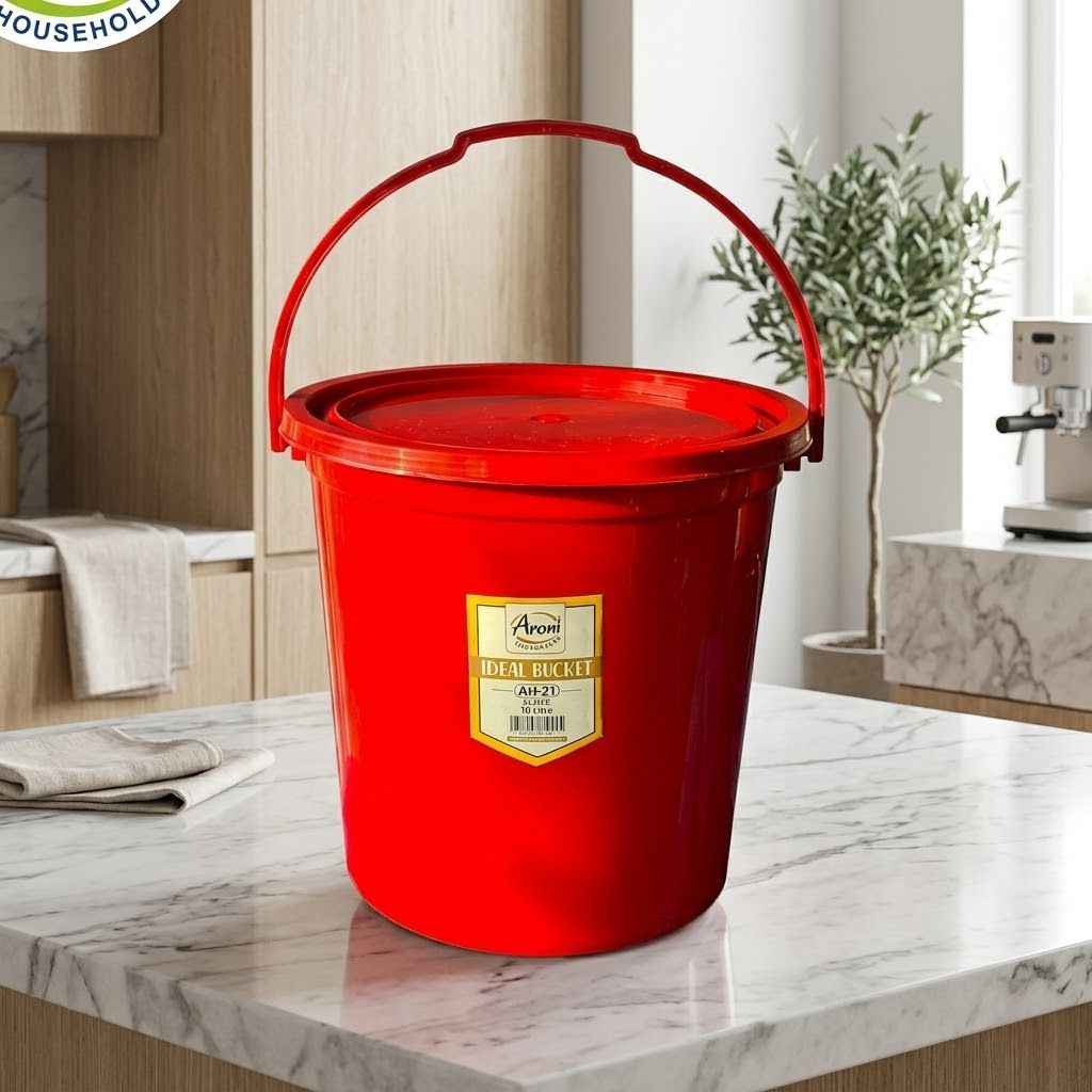 Ideal Bucket – Durable Multi-Purpose Plastic Bucket for Home & Cleaning Use