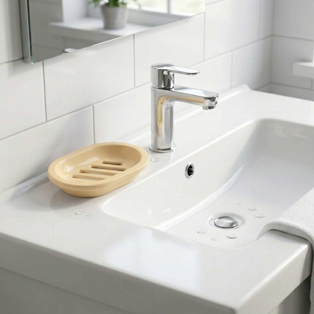 Aroni SD-53 Plastic Soap Dish Tray (Pack of 2) – Colorful Drainage Bathroom Soap Holder