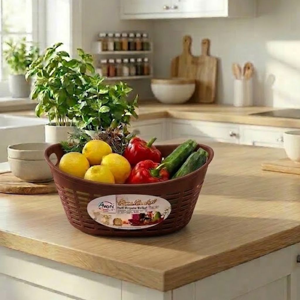 Aroni Royal Nesting Basket Set | Multi Purpose Fruit & Vegetable Organizer